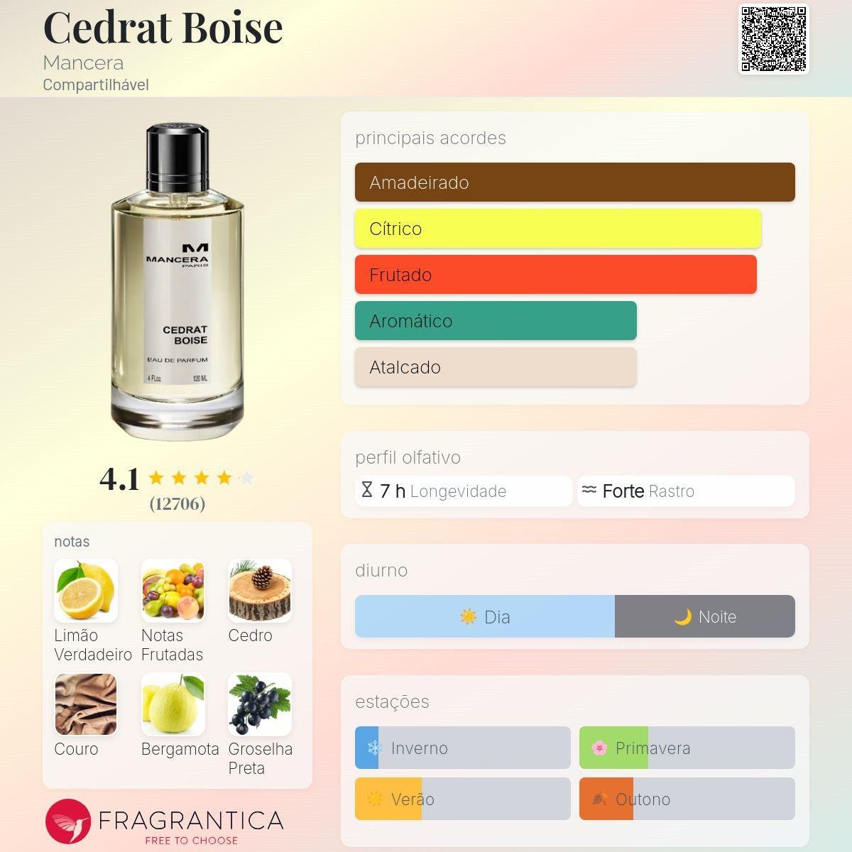 Mancera - Cedrat Boise (Amostra)