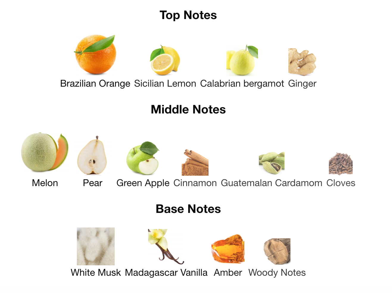 Pirâmide de Fragrâncias